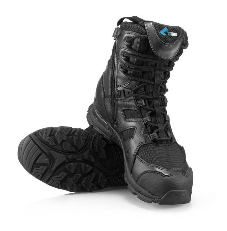 PAVEHAWK-Zapatillas deportivas para hombre Trekking al aire libre, zapatos de senderismo de cuero impermeables, calzado de escalada, botas militares tácticas del ejército