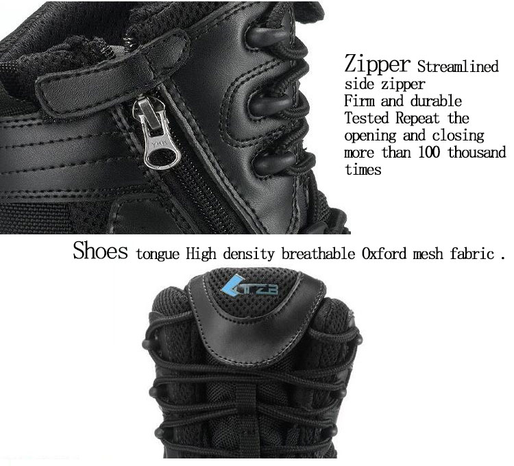 PAVEHAWK-Zapatillas deportivas para hombre Trekking al aire libre, zapatos de senderismo de cuero impermeables, calzado de escalada, botas militares tácticas del ejército