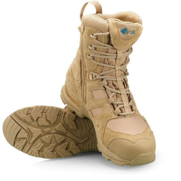 PAVEHAWK-Botas tacticas Trekking  senderismo de cuero impermeables.