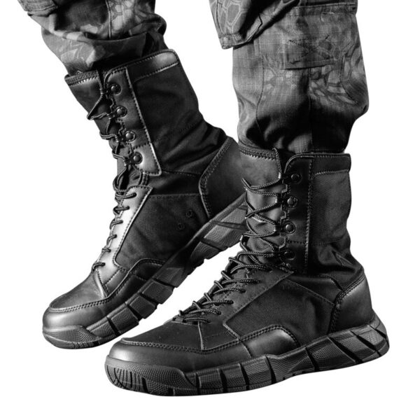 Botas tacticas ultraligeras, transpirables, antideslizantes 350grs
