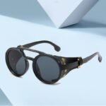 Lentes Vintage senderismo gafas de sol redondo Retro UV400