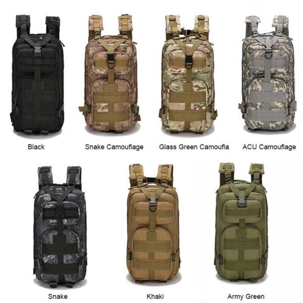 Mochila táctica Mole 3P impermeable 600D Oxford, Molle, deportes Outdoor  25Litros - Imagen 6