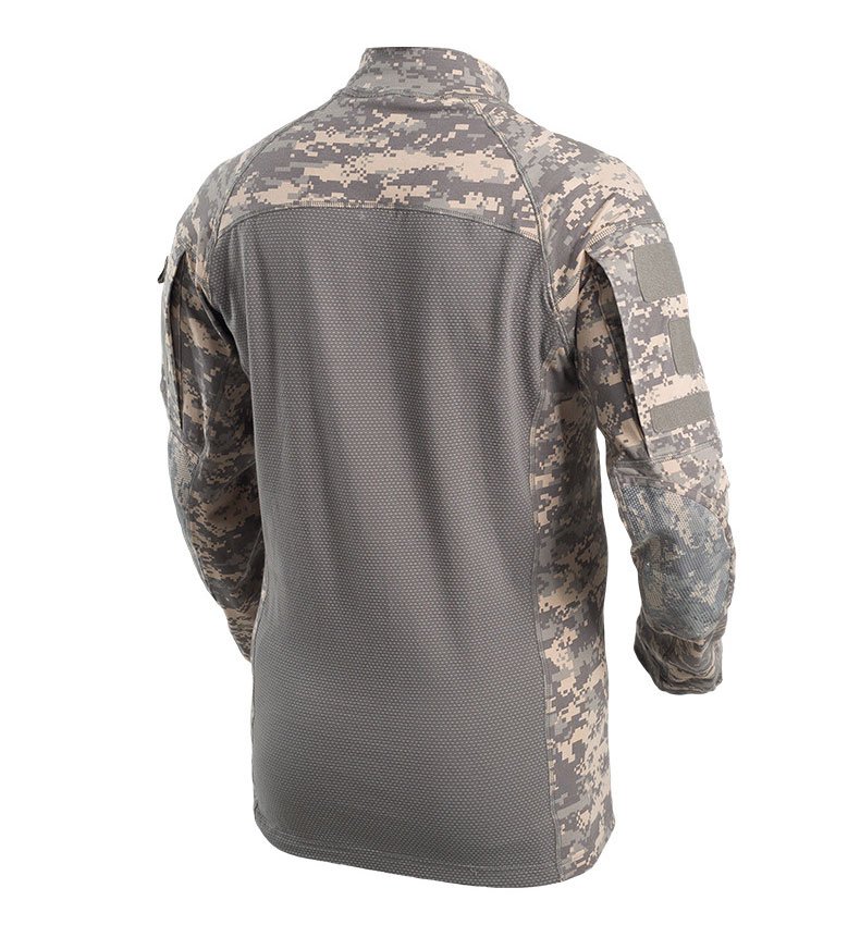 Militar para hombre camuflaje táctico Camiseta de manga larga de algodón transpirable combate Rana camisa hombres entrenamiento camisas
