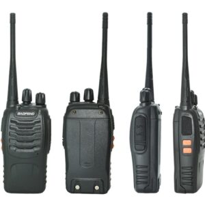 Baofeng-Walkie Talkie BF-888S, estación de radio portátil, 5W, transmisor de radio, 2 unidades