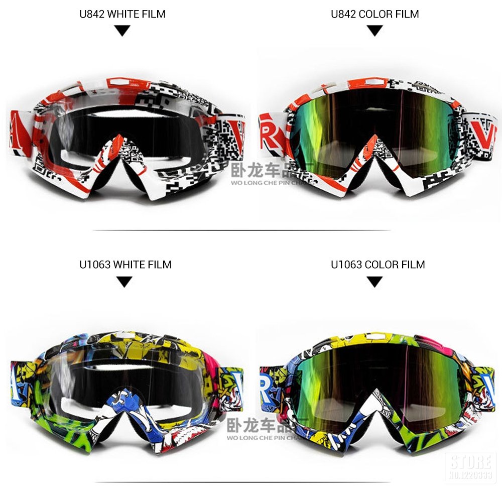 VEMAR-Gafas de esquí para motocicleta, lentes para Motocross, ciclismo, Snowboard