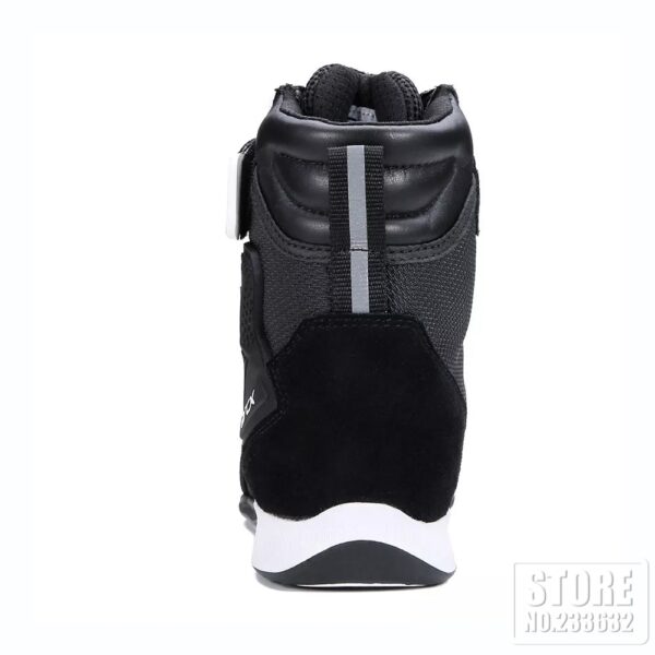 ARCX-Botas De Moto transpirables para hombre, zapatos De Moto, Chopper, Cruiser, Touring, botines, color negro - Imagen 4