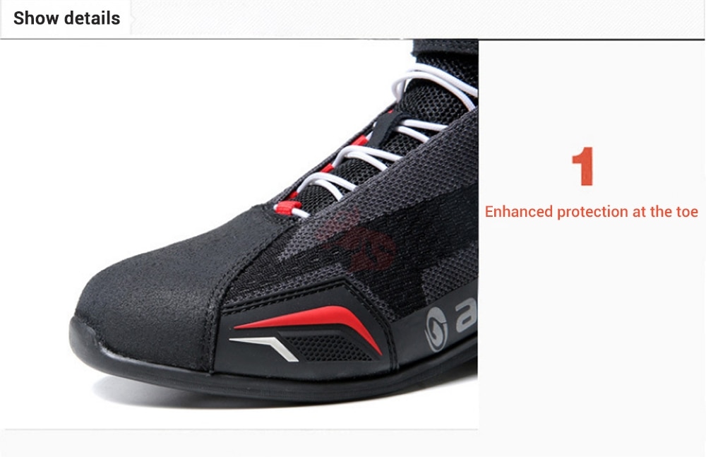 ARCX-Botas De Moto transpirables para hombre, zapatos De Moto, Chopper, Cruiser, Touring, botines, color negro