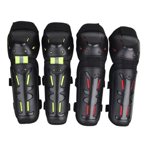 Protección rodilleras de motocicleta rodillera pro MX Motocross 4piezas / 2 Coderas y 2 Rodilleras - Imagen 2