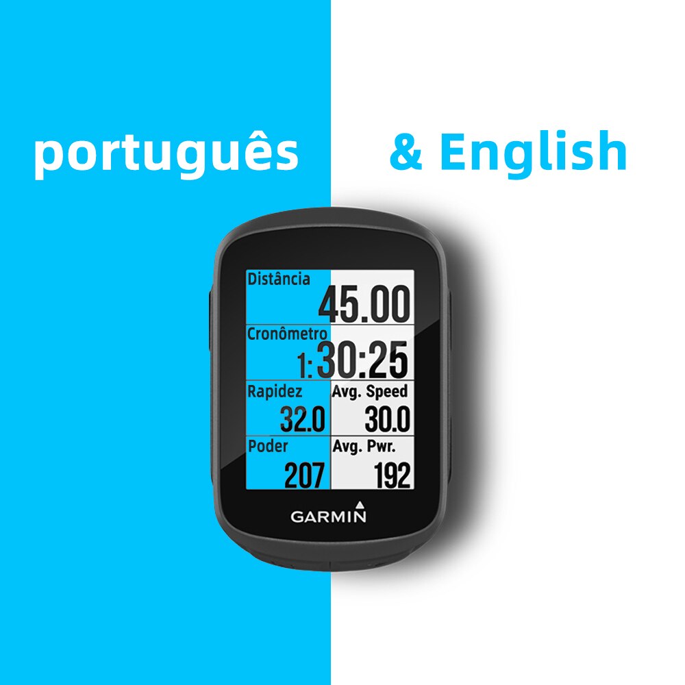 GARMIN-ordenador GPS para bicicleta, velocímetro inalámbrico con ANT +, versión aerodinámica, odómetro, portugués, EDGE 130 - Imagen 2