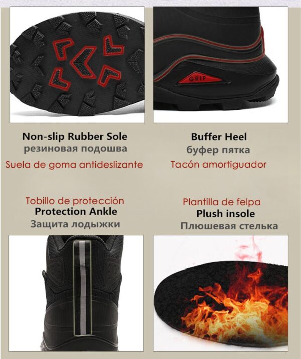 Calzado Botin antideslizantes  zapatos de senderismo  impermeables alta calidad montaña Outdoor - Imagen 2