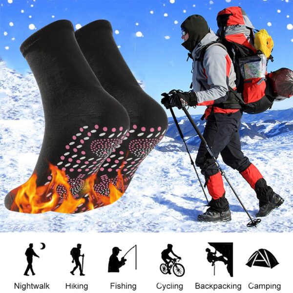 Calcetines magnéticos Unisex, cálidas y cómodas para el cuidado de la salud /par
