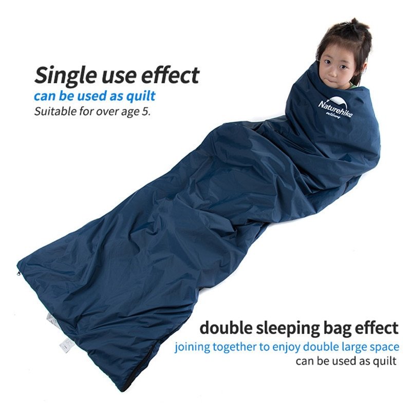 Homful-Mini saco de dormir ultraligero para exteriores, tamaño Ultra  pequeño para acampar, senderismo, escalada, 3 estaciones, 75x190CM -  AliExpress