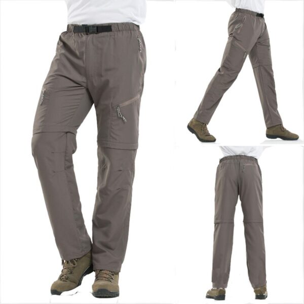 NUONEKO-Pantalones deportivos impermeables para hombre, pantalón de secado rápido Outdoor, senderismo, escalada y Trekking - Imagen 2