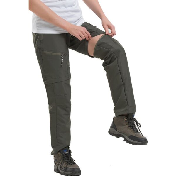 NUONEKO-Pantalones deportivos impermeables para hombre, pantalón de secado rápido Outdoor, senderismo, escalada y Trekking - Imagen 3