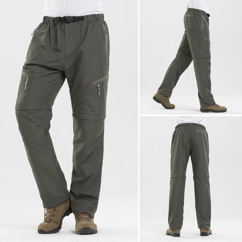 NUONEKO-Pantalones deportivos impermeables para hombre, pantalón de secado rápido para actividades al aire libre, senderismo, Camping, escalada, pesca y Trekking, verano, PNT26