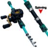 Spin Rod Right Reel