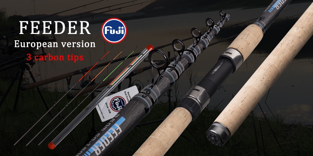 Obei-caña de pescar Spinning HURRICANE 1,8/2,1/2,4/2,7 m, Fuji o TS Guide, Baitcasting de viaje para caña de pescar, M/ML/MH/H