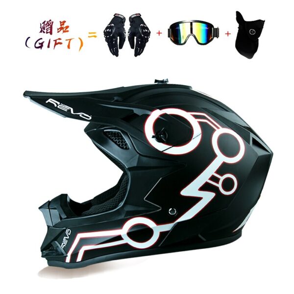Casco de moto Dot Certificado + 3 regalos - Imagen 3