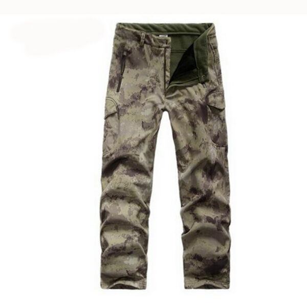 Pantalon cargo impermeables Softshell para hombre, Outdoor Montaña Trabajo - Imagen 5