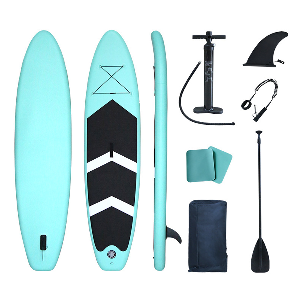 Tabla paddle surf hinchable Tabla de Surf ultraligera, Kit de reparación de bomba de aire, correa de pie