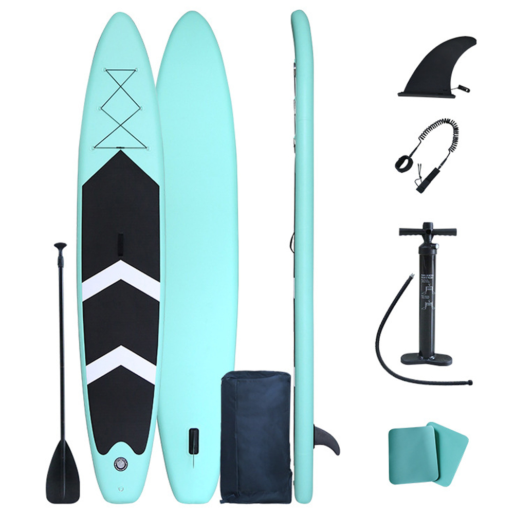 Tabla paddle surf hinchable Tabla de Surf ultraligera, Kit de reparación de bomba de aire, correa de pie