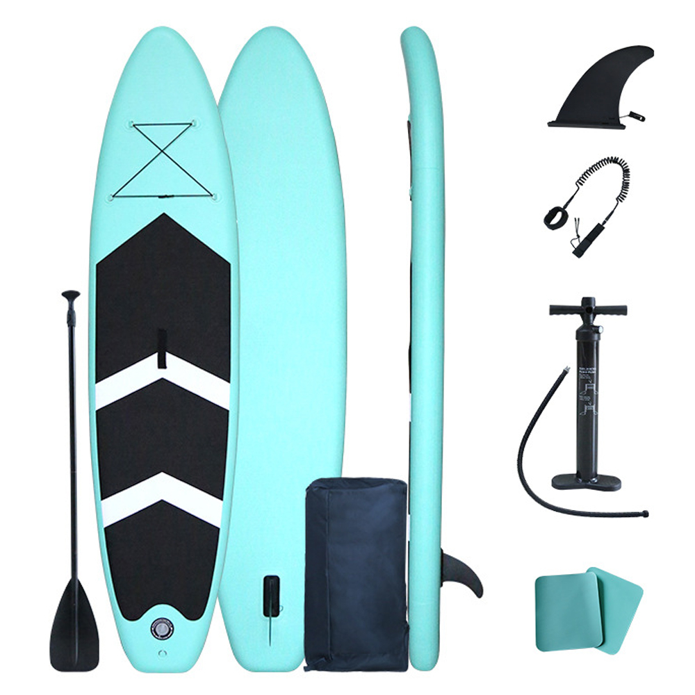 Tabla paddle surf hinchable Tabla de Surf ultraligera, Kit de reparación de bomba de aire, correa de pie