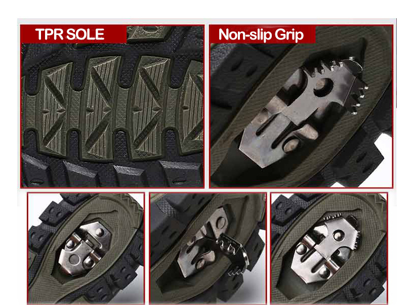 Zapatos deportivos de senderismo para niños, zapatillas de Trekking antideslizantes, calzado para escalar, cálidas, de piel, para Otoño e Invierno