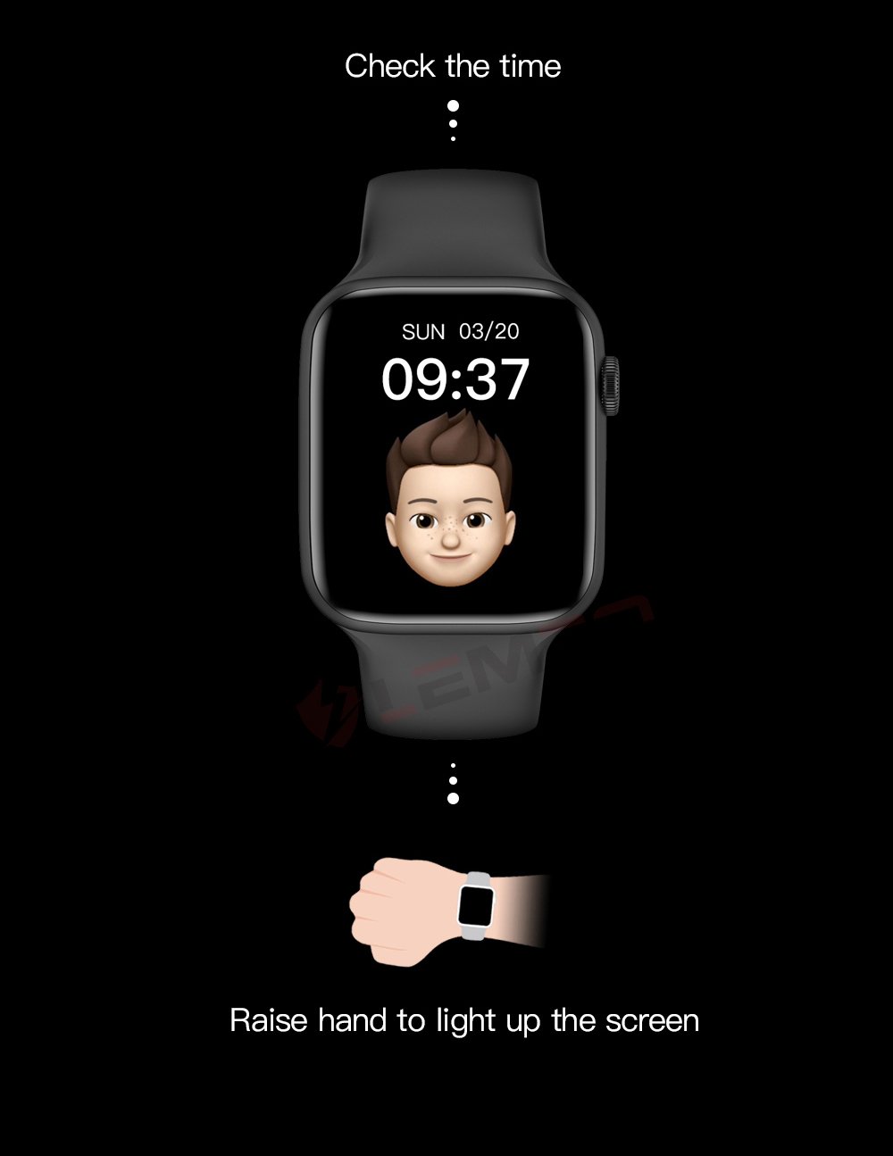 Lemfo-reloj inteligente Iwo 14 Pro HW67 reloj inteligente hombre Llamada Bluetooth NFC Imagen de la esfera personalizada Presión arterial Frecuencia cardíaca reloj inteligente mujer smartwatch Soporte para Android Ios