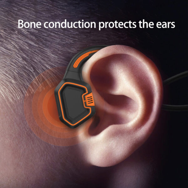Auriculares de conducción  inalámbricos impermeables IPX8, deportivos, Bluetooth 5,1 - Imagen 4