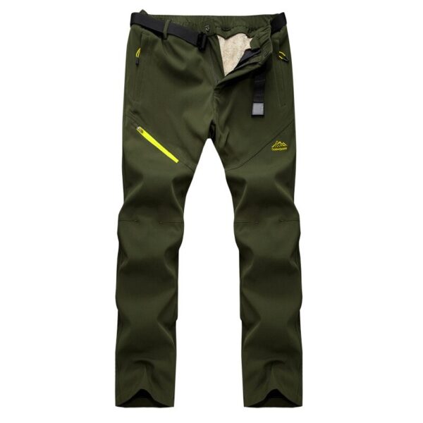 MCLAOSI-Pantalones termicos impermeable para senderismo, pesca, Camping, Escalada, Deportes al aire libre, Invierno - Imagen 3