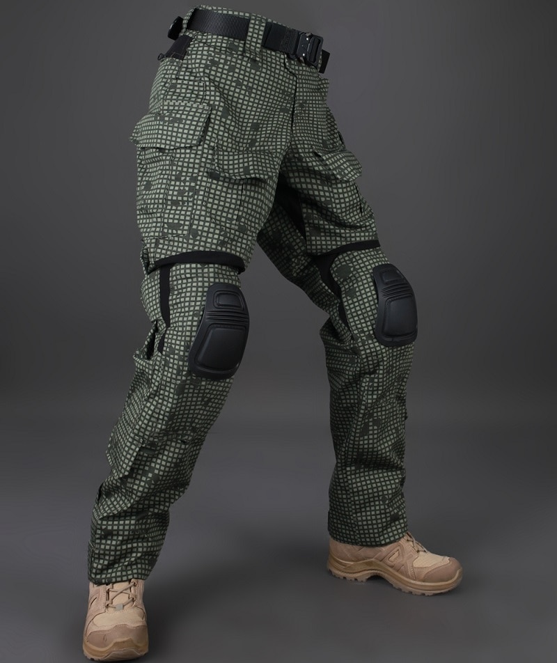 Pantalones tácticos de camuflaje nocturno G3 para caza, pantalón táctico de combate al aire libre