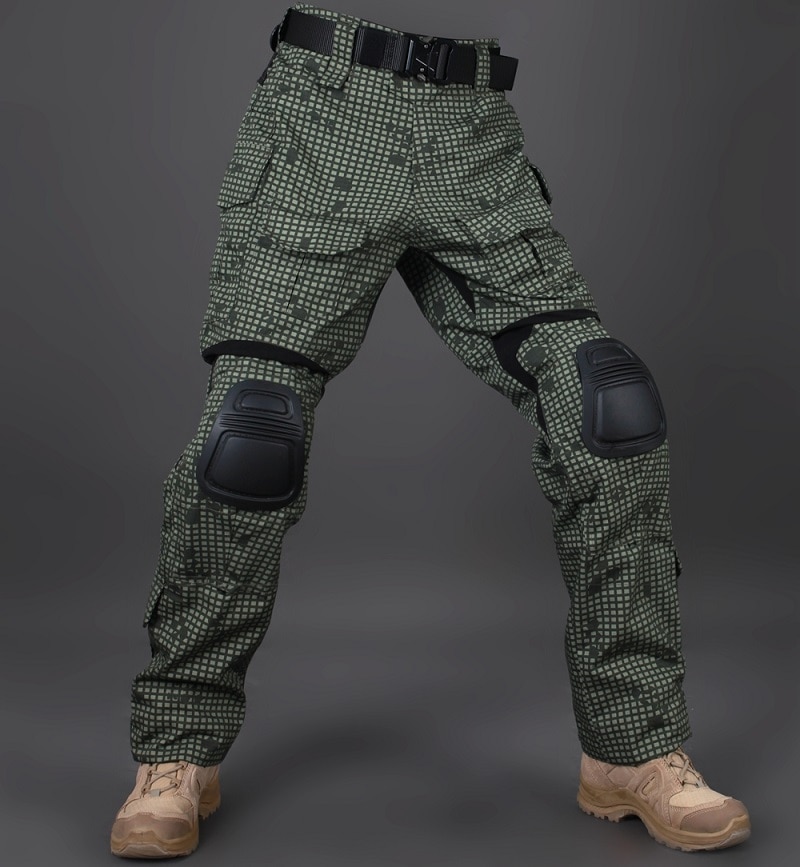 Pantalones tácticos de camuflaje nocturno G3 para caza, pantalón táctico de combate al aire libre