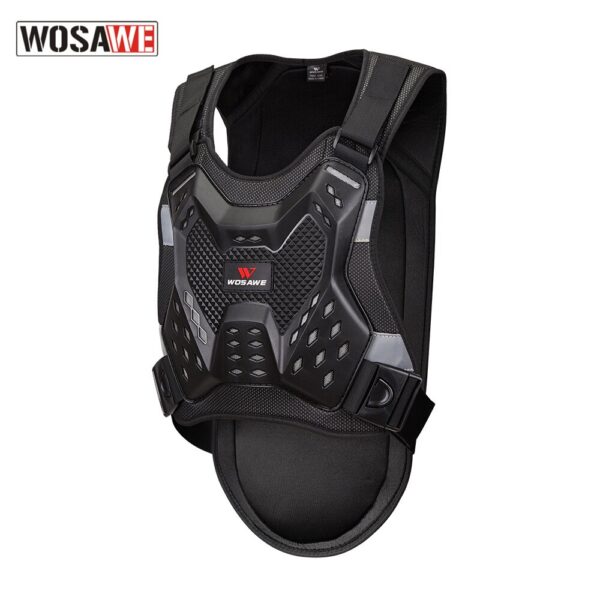 WOSAWE-Jofa Proteccion moto Chaqueta  de motocicleta, chaleco de elástica, equipo de carreras, Motocross, ropa de protección corporal - Imagen 2