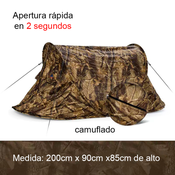 Carpa de camping autoarmado diseo hoja