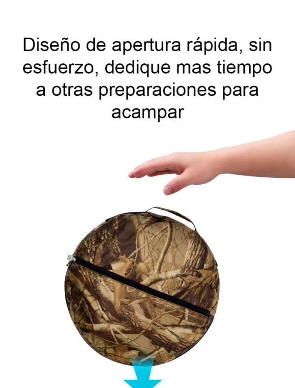 Carpa de camping autoarmado diseo hoja - Imagen 3