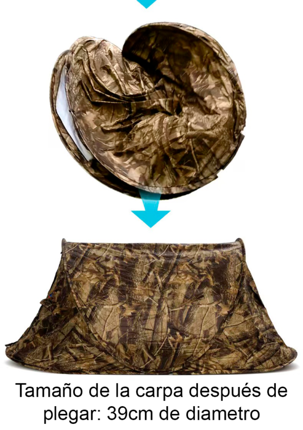 Carpa de camping autoarmado diseo hoja - Imagen 5