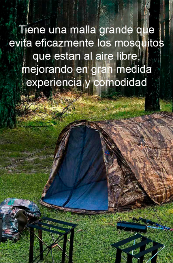 Carpa de camping autoarmado diseo hoja - Imagen 8