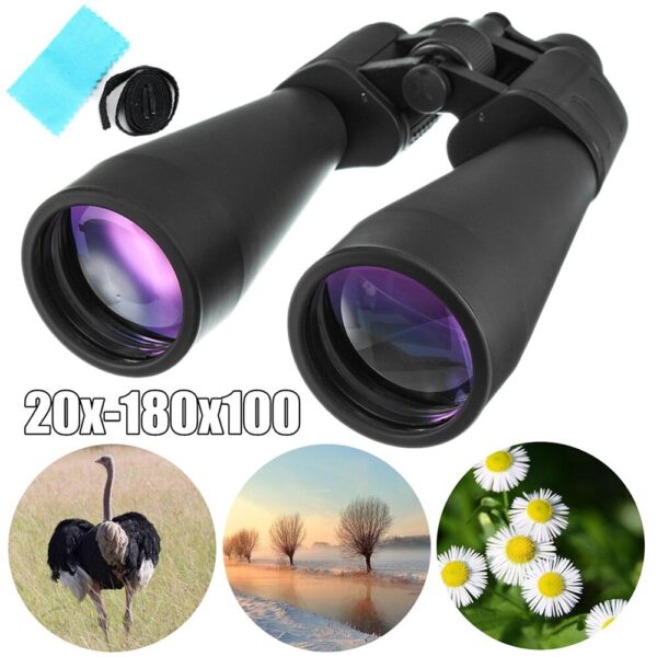 APEXEL-binoculares de gran aumento 20-180x100, herramientas militares potentes, telescopio de caza y senderismo portátil de largo alcance - Imagen 2