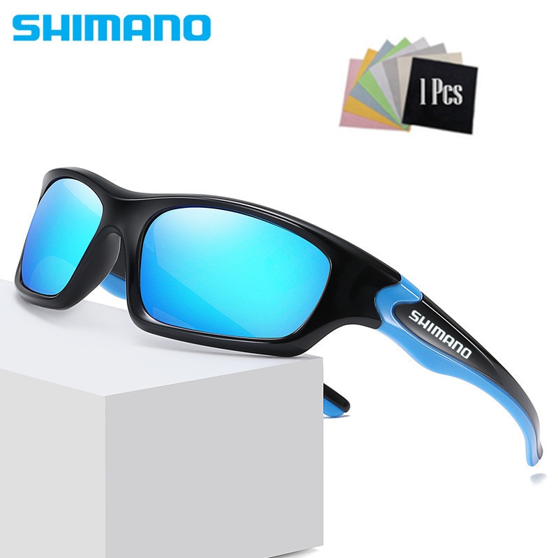 SHIMANO-gafas de sol Uv400 para pesca, lentes de sol polarizadas clásicas antiultravioleta para conducción y montañismo al aire libre, nuevas