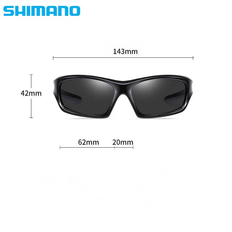 SHIMANO-gafas de sol Uv400 para pesca, lentes de sol polarizadas clásicas antiultravioleta para conducción y montañismo al aire libre, nuevas