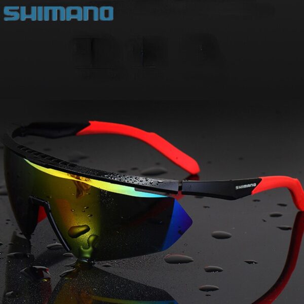 SHIMANO- Gafas De Sol polarizadas para hombre, lentes deportivas para conducir, equipo De pesca - Imagen 2