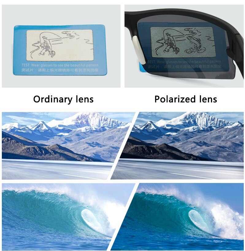 Shimano-gafas de sol polarizadas para hombre y mujer, lentes cuadradas de alta calidad para conducir, acampar, senderismo, pesca, ciclismo, UV400, SR-39