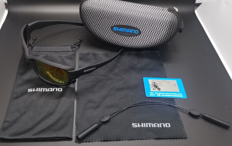 Shimano-gafas de sol polarizadas para hombre y mujer, lentes cuadradas de alta calidad para conducir, acampar, senderismo, pesca, ciclismo, UV400, SR-39
