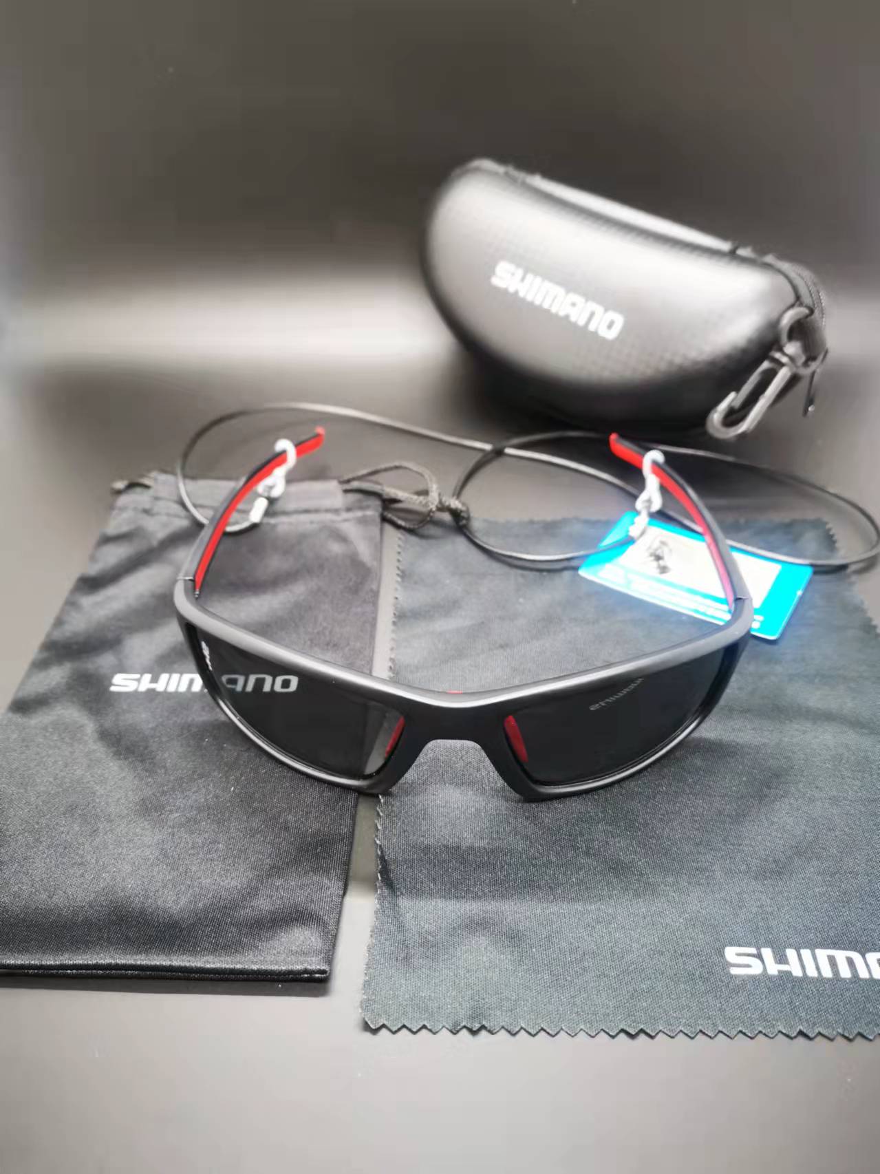 Shimano-gafas de sol polarizadas para hombre y mujer, lentes cuadradas de alta calidad para conducir, acampar, senderismo, pesca, ciclismo, UV400, SR-39