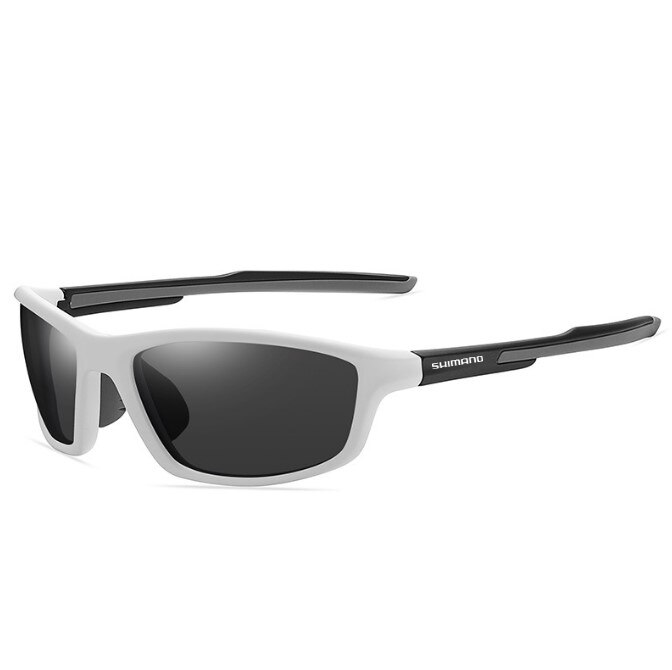 Shimano-gafas de sol polarizadas para hombre y mujer, lentes cuadradas de alta calidad para conducir, acampar, senderismo, pesca, ciclismo, UV400, SR-39
