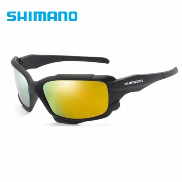Shimano-Gafas de sol polarizadas para hombre y mujer, lentes cuadradas de alta calidad para conducir, acampar, senderismo, pesca, ciclismo, UV400, SR-39 - Imagen 5