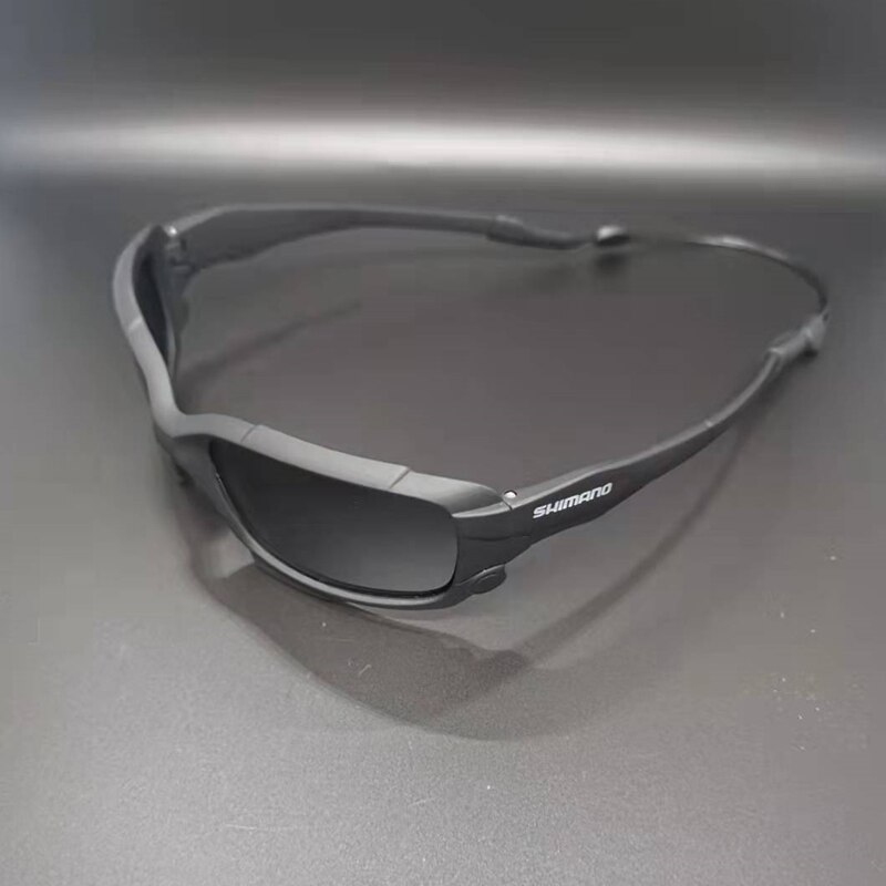 Shimano-gafas de sol polarizadas para hombre y mujer, lentes cuadradas de alta calidad para conducir, acampar, senderismo, pesca, ciclismo, UV400, SR-39