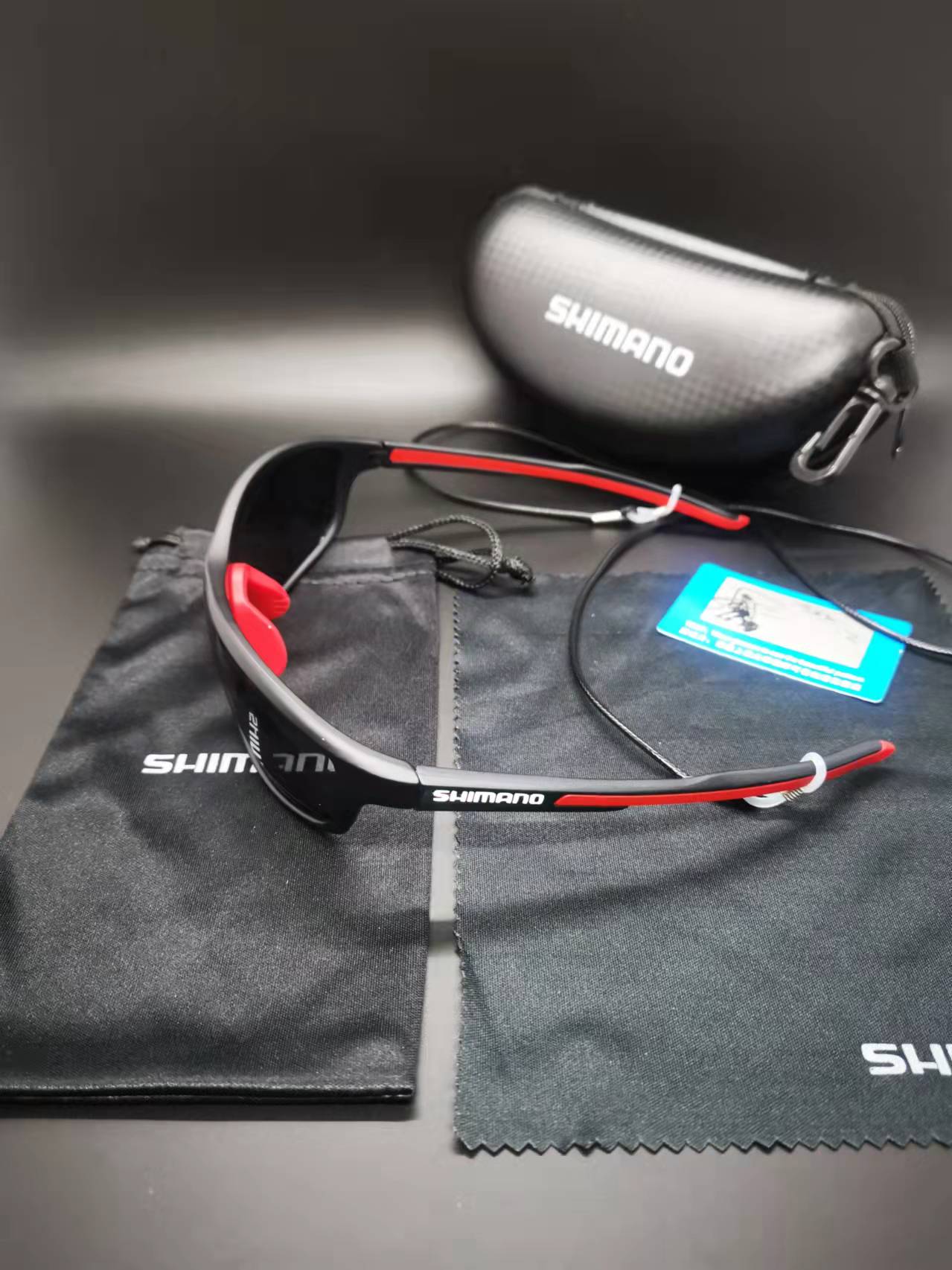 Shimano-gafas de sol polarizadas para hombre y mujer, lentes cuadradas de alta calidad para conducir, acampar, senderismo, pesca, ciclismo, UV400, SR-39