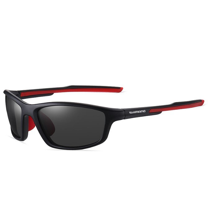 Shimano-gafas de sol polarizadas para hombre y mujer, lentes cuadradas de alta calidad para conducir, acampar, senderismo, pesca, ciclismo, UV400, SR-39