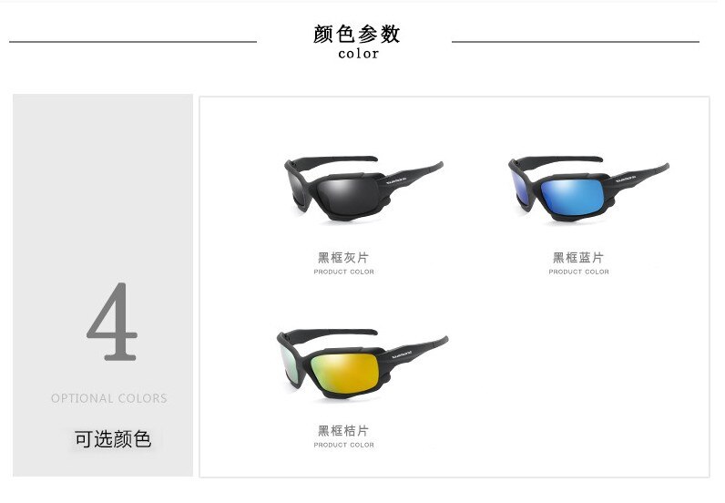 Shimano-gafas de sol polarizadas para hombre y mujer, lentes cuadradas de alta calidad para conducir, acampar, senderismo, pesca, ciclismo, UV400, SR-39